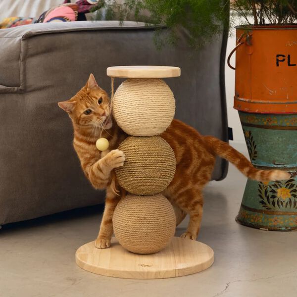 Designed by Lotte Griffoir en forme de boules Elio 34x47,5 cm Bois