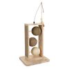 Designed by Lotte Boules &agrave; gratter pour chat Lomax 34,5x29,5x50cm Bois