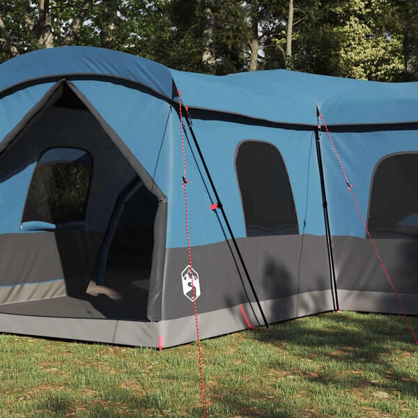 vidaXL Tente Bleu 680 x 510 x 210 cm Polyester 185T avec rev&ecirc;tement PU