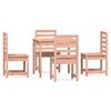 vidaXL Ensemble &agrave; manger de jardin 5 pcs bois massif Douglas