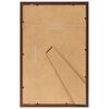 vidaXL Collage de cadres photo 5 pcs de table Marron 21x29,7 cm MDF