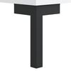 vidaXL Buffet blanc 34,5x34x90 cm bois d'ing&eacute;nierie