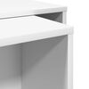 vidaXL Ensemble de tables basses 2 pcs Blanc Bois d'ing&eacute;nierie