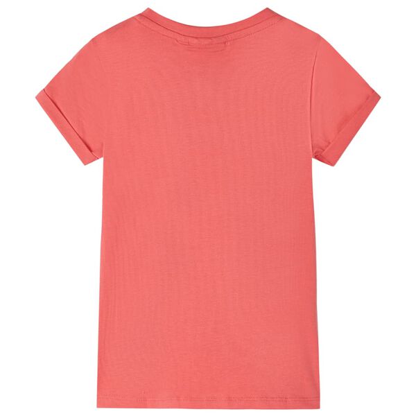 T-shirt pour enfants corail 116