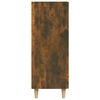 vidaXL Buffet ch&ecirc;ne fum&eacute; 69,5x34x90 cm bois d'ing&eacute;nierie