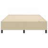 vidaXL Cadre de lit plateforme Vert gris 140 x 200 cm tissu