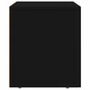 vidaXL Meuble TV Noir 60 x 35 x 40 cm Bois d'ing&eacute;nierie