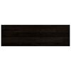 vidaXL Marches d'escalier 16 pcs marron fonc&eacute; 80x30x2 cm ch&ecirc;ne massif