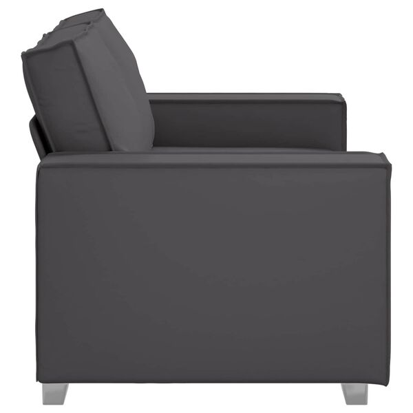 vidaXL Canap&eacute; Gris 160 x 78 x 84 cm tissu