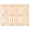 vidaXL T&ecirc;te de lit murale 82,5x3x60 cm Bois massif de pin