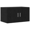 vidaXL Armoire de rangement 3 pcs Ch&ecirc;ne noir