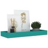 vidaXL &Eacute;tag&egrave;res murales Loggia 4 pcs Bleu 40x15x4 cm MDF