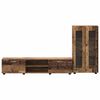 vidaXL Ensemble meuble TV avec tiroir Bois ancien Bois d'ing&eacute;nierie
