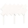 vidaXL Cadre de lit sans matelas blanc 120x200 cm bois de pin massif