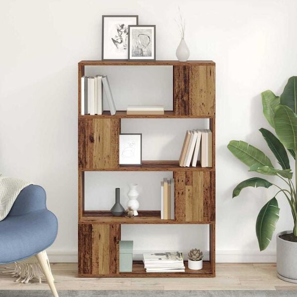 vidaXL Ensemble meuble TV Marron 80 x 24 x 125 cm Bois d'ing&eacute;nierie
