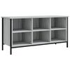 vidaXL Armoire &agrave; chaussures sonoma gris 100x35x50 cm bois d'ing&eacute;nierie