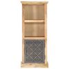 vidaXL Buffet avec porte 45x32x110 cm Bois de manguier solide