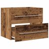 vidaXL Meuble de salle de bain vieux bois 60x38,5x48 cm