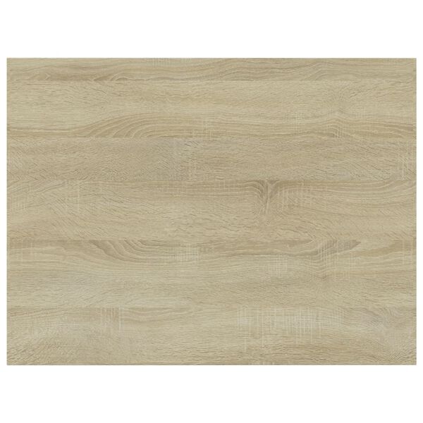 vidaXL Panneau de biblioth&egrave;que 8pcs Ch&ecirc;ne sonoma 40x30x1,5cm Agglom&eacute;r&eacute;
