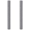 vidaXL Polaires de peintre antid&eacute;rapantes 2 pcs 5 m 220 g/m&sup2; gris