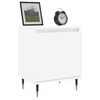 vidaXL Tables de chevet 2 pcs blanc 40x30x50 cm bois d'ing&eacute;nierie