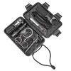 HI Kit de survie avec 10 pcs Noir