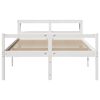 vidaXL Lit pour personne &acirc;g&eacute;e avec t&ecirc;te de lit sans matelas 150x200 cm