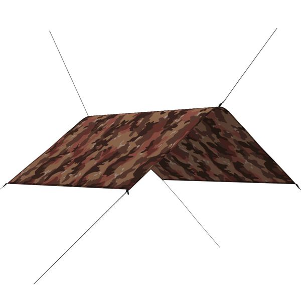 vidaXL B&acirc;che d'ext&eacute;rieur 3x2,85 m Camouflage