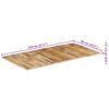 vidaXL Dessus de table bois de manguier solide 15-16 mm 120x60 cm