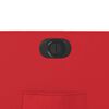 vidaXL Fauteuil inclinable &eacute;lectrique rouge similicuir