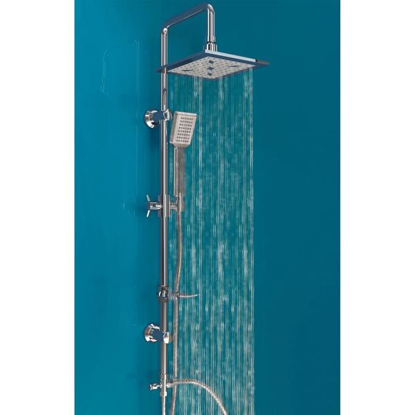 EISL Ensemble de douche de t&ecirc;te EASY COOL chrome
