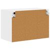vidaXL Armoire de cuisine Kalmar 2 pcs Blanc brillant 60 x 31 x 40 cm