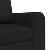 vidaXL Canap&eacute;-Lit Noir 98 x 71 x 83 cm tissu