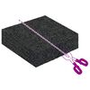 vidaXL Tapis de patio en granulat de caoutchouc Noir 9 x 9 x 2 cm