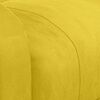 vidaXL Fauteuil inclinable jaune velours