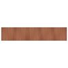 vidaXL Tapis rectangulaire marron 100x500 cm bambou