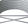 vidaXL Lit sur&eacute;lev&eacute; de jardin Acier galvanis&eacute; Anthracite