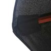 vidaXL Parasol d'ext&eacute;rieur avec m&acirc;t en bois 350 cm Noir
