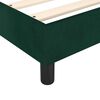 vidaXL Cadre de lit vert fonc&eacute; 180x200 cm velours