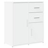 vidaXL Buffet blanc 60x31x70 cm bois d'ing&eacute;nierie