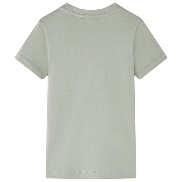 T-shirt pour enfants kaki clair 128