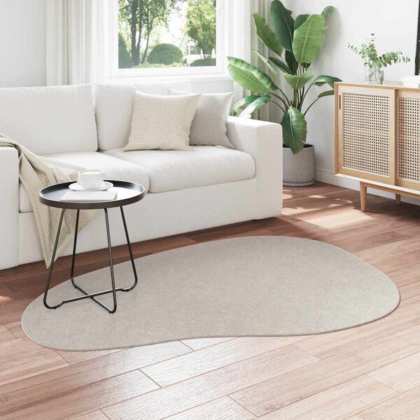 vidaXL Tapis de surface HUARTE Couleur sable 120 x 170 cm Polyester