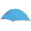 vidaXL Tente de camping à dôme 1 personne bleu imperméable