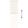 vidaXL Store z&egrave;bre beige marbr&eacute; largeur du tissu 45,9 cm polyester
