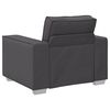vidaXL Canap&eacute; Gris 99 x 80 x 84 cm tissu