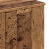 vidaXL Cabinet de salle de bain avec porte Bois Ancien 61 x 35 x 64 cm