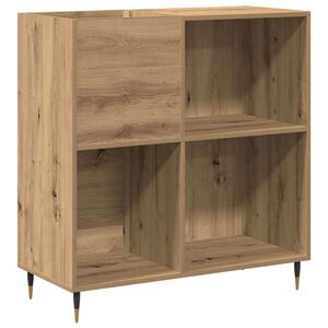 vidaXL Meuble &agrave; vinyles ch&ecirc;ne artisanal 85 x 38 x 89 cm