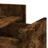 vidaXL Table de chevet ch&ecirc;ne fum&eacute; 45x50x65 cm bois d'ing&eacute;nierie