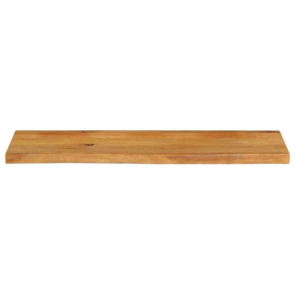 vidaXL Dessus de table &agrave; bord vivant 120x40x2,5cm bois massif manguier