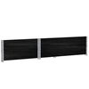 vidaXL Jardini&egrave;re noir 120x80 cm bois massif de pin